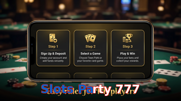 Game list for Slots Party 777 game section