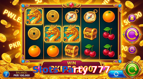 Main screen of Slots Party 777 pg page for PK players